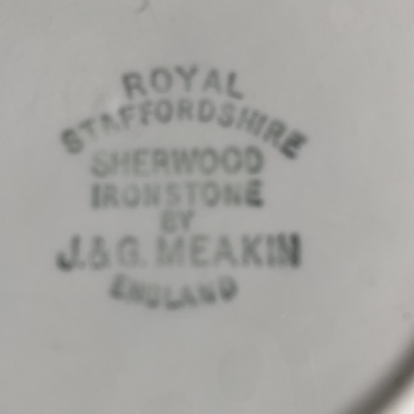 Lunch plate and saucer. Match. Royal Staffordshire England - Picture 2 of 4